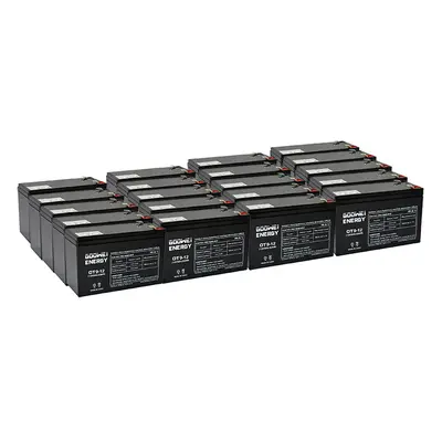 Baterie pro UPS (20x Goowei Energy OT9-12)