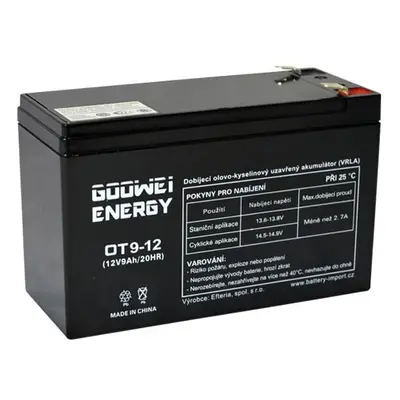 GOOWEI ENERGY OT9-12 9Ah 12V