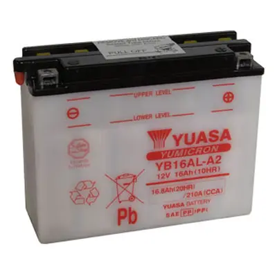 Motobaterie YUASA (originál) YB16AL-A2, 12V, 16Ah