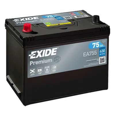 Exide Premium 12V 75Ah 630A EA755