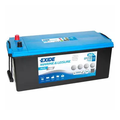 Exide Dual AGM 12V 240Ah 1200A EP2100