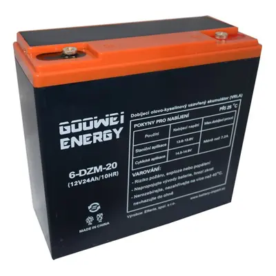 GOOWEI ENERGY 6-DZM-20 24Ah 12V