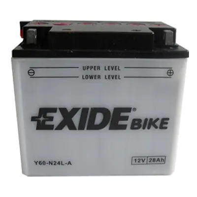 Motobaterie EXIDE BIKE Conventional 28Ah, 12V, E60-N24L-A