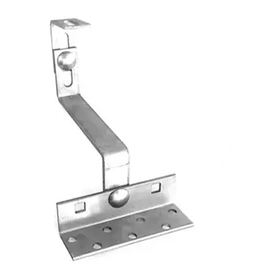 OEM Střešní hák solární nastavitelný - NEREZ - pro taškové střechy (rameno 120mm)