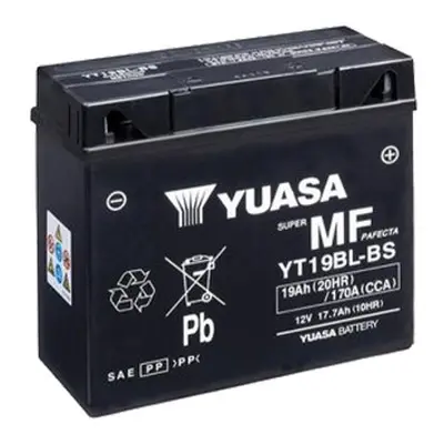 Motobaterie YUASA (originál) YT19BL-BS, 12V, 17,7Ah