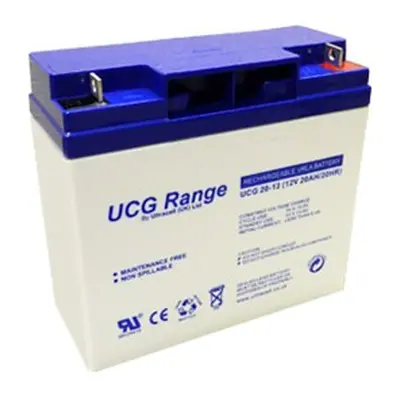 Ultracell UCG20-12 (12V - 20Ah), VRLA-GEL trakční baterie