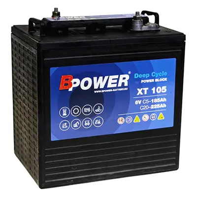 Trakční baterie BPOWER XT 105, 225Ah, 6V