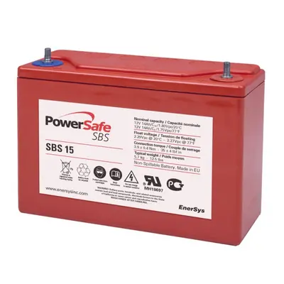 ENERSYS PowerSafe SBS 15, 12V, 14Ah (SBS15)