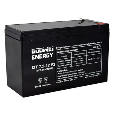 Baterie pro UPS (1x Goowei Energy OT7.2-12 F2)