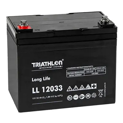 TRIATHLON LL12033 (12V - 33Ah) Záložní baterie "long life"