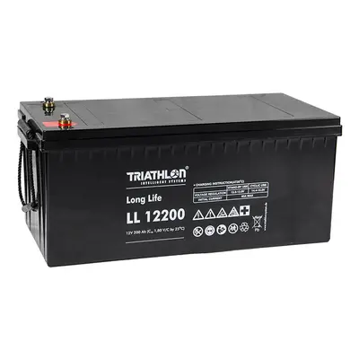 TRIATHLON LL12200 (12V - 200Ah) Záložní baterie "long life"