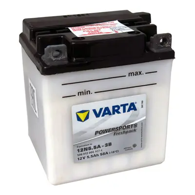 Motobaterie VARTA 12N5.5A-3B, 6Ah, 12V