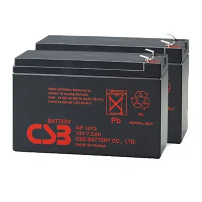 CSB GP1272 F2 12V 7,2Ah APC RBC32