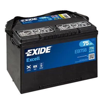 Exide Excell 12V 75Ah 770A EB758