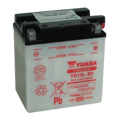 Motobaterie YUASA (originál) YB10L-B2, 12V, 11Ah