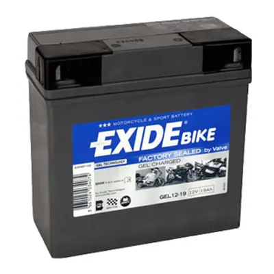 Motobaterie EXIDE BIKE GEL 19Ah, 12V, GEL12-19 (51913-BMW)