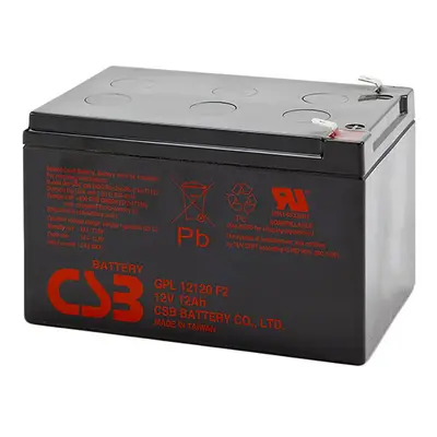 CSB GPL12120F2 12V 12Ah