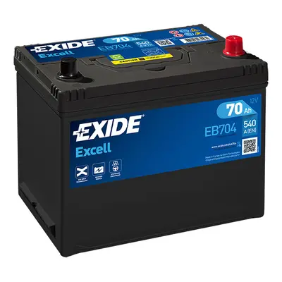 Exide Excell 12V 70Ah 540A EB704