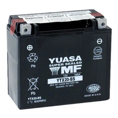 Motobaterie YUASA (originál) YTX20-BS, 12V, 18Ah