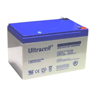 Ultracell UCG12-12 (12V - 12Ah), VRLA-GEL trakční baterie