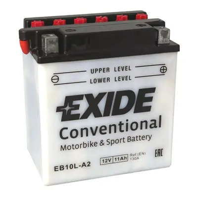 Motobaterie EXIDE BIKE Conventional 11Ah, 12V, EB10L-A2