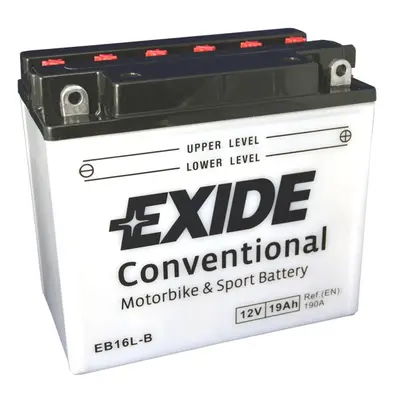 Motobaterie EXIDE BIKE Conventional 19Ah, 12V, EB16L-B