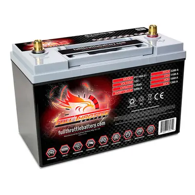 FULLRIVER FULL THROTTLE Autobaterie FT1100-31, 110Ah, 12V