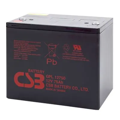 CSB 12V 75Ah GPL12750