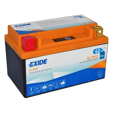 Motobaterie EXIDE BIKE Li-Ion 3,5Ah, 12V, ELTX12