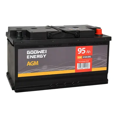 GOOWEI ENERGY 12V 95Ah 810A AGM95