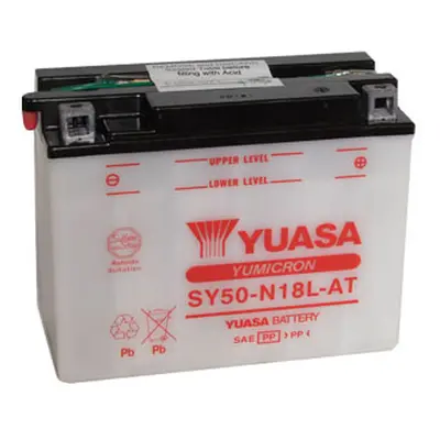 Motobaterie YUASA (originál) SY50-N18L-AT, 12V, 20Ah