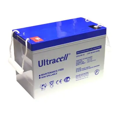 Ultracell UCG85-12 (12V - 85Ah), VRLA-GEL trakční baterie