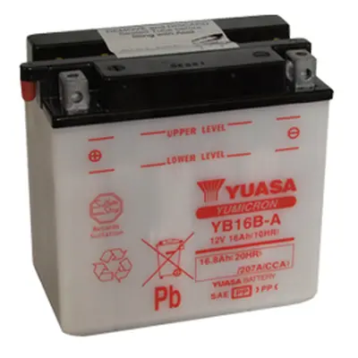 Motobaterie YUASA (originál) YB16B-A, 12V, 16Ah