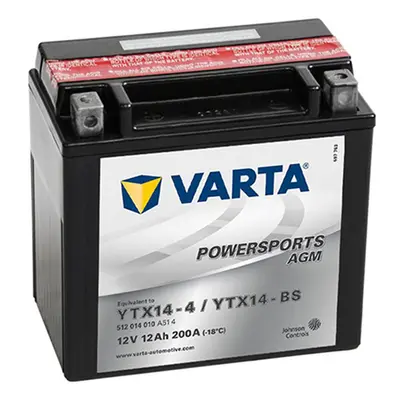 Motobaterie VARTA YT14B-BS, 13Ah, 12V