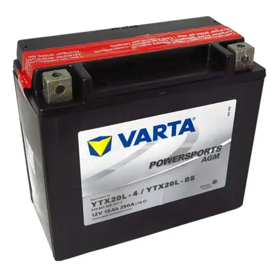 Motobaterie VARTA TX20L-BS, 18Ah, 12V