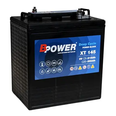 Trakční baterie BPOWER XT 145, 260Ah, 6V