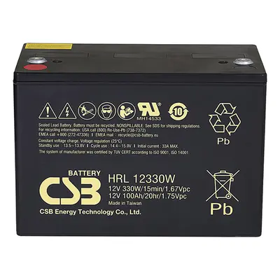 CSB 12V 101Ah HRL12330W FR