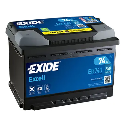 Exide Excell 12V 74Ah 680A EB740