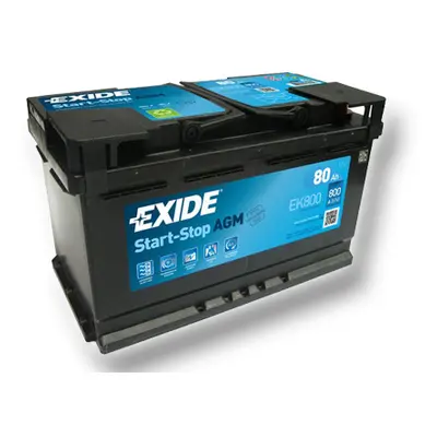 Exide Micro-hybrid AGM 12V 80Ah 800A EK800