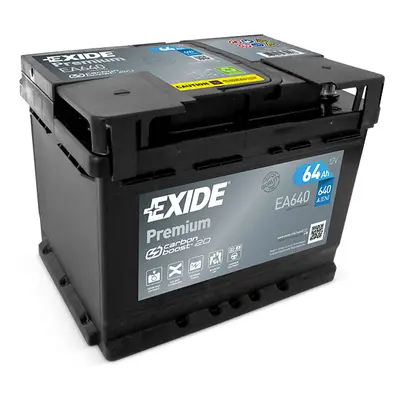 Exide Premium 12V 64Ah 640A EA640