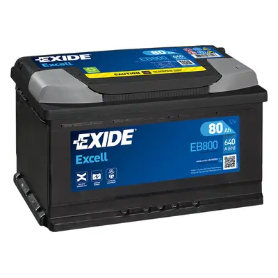 Exide Excell 12V 80Ah 700A EB800