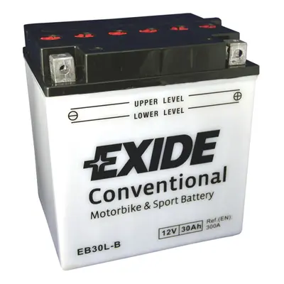 Motobaterie EXIDE BIKE Conventional 30Ah, 12V, EB30L-B