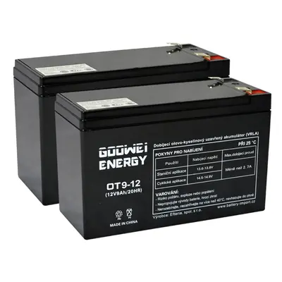 Goowei Energy OT9-12 F2 12V 9Ah APC RBC124