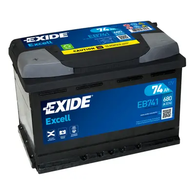 Exide Excell 12V 74Ah 680A EB741