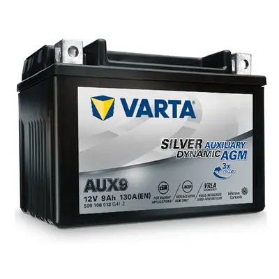 Varta Silver Dynamic Auxiliary 12V 9Ah 130A 509 106 013