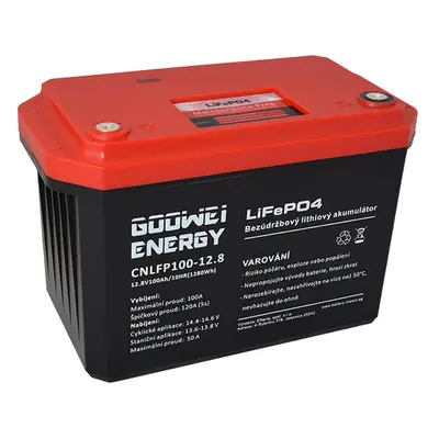 GOOWEI ENERGY CNLFP100-12.8 100Ah 12.8V