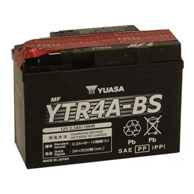 Motobaterie YUASA (originál) YTR4A-BS, 12V, 2,3Ah