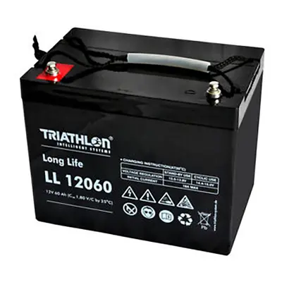 TRIATHLON LL12060 (12V - 60Ah) Záložní baterie "long life"