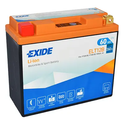 Motobaterie EXIDE BIKE Li-Ion 5Ah, 12V, ELT12B