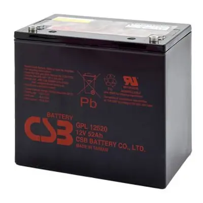 CSB 12V 52Ah GPL12520